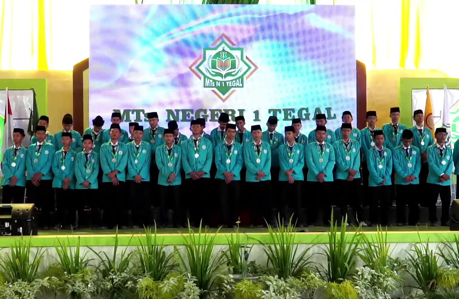 Pentas Seni dan Pelepasan Siswa Kelas IX MTsN 1 Tegal Berlangsung Meriah diikuti oleh 346 Siswa 